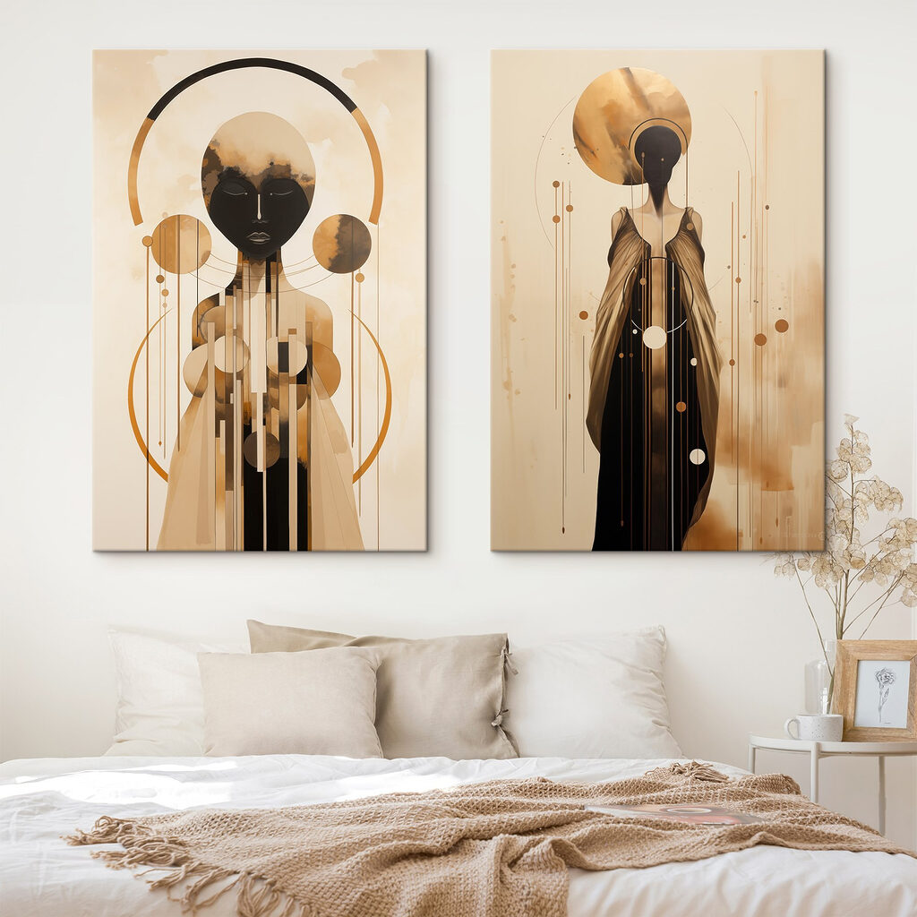 Ethereal forms in harmonious composition Ethereal forms in harmonious composition