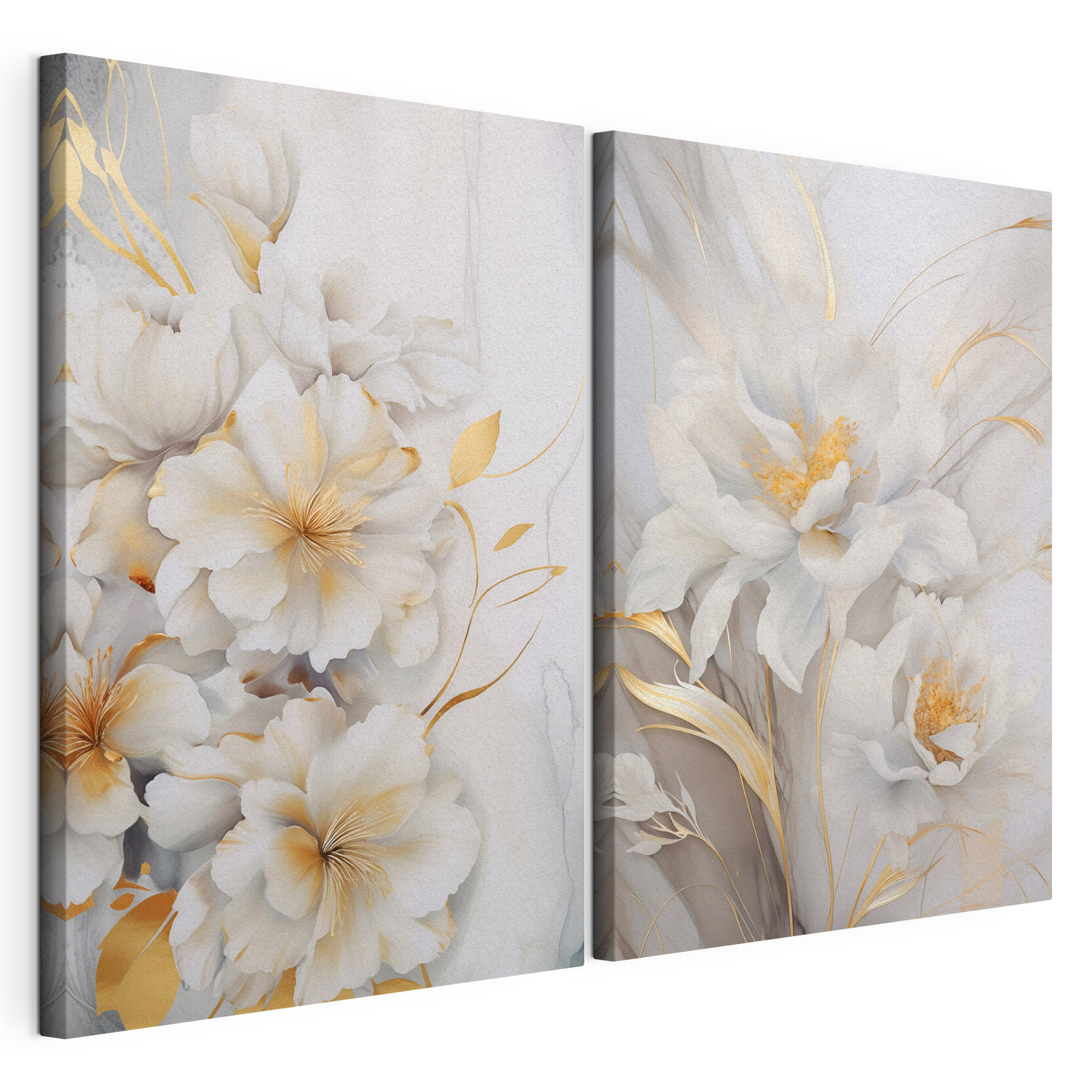 Blossoms in soft, delicate hues
