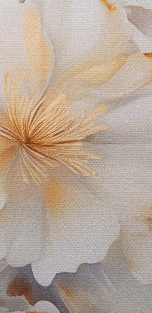 Blossoms in soft, delicate hues
