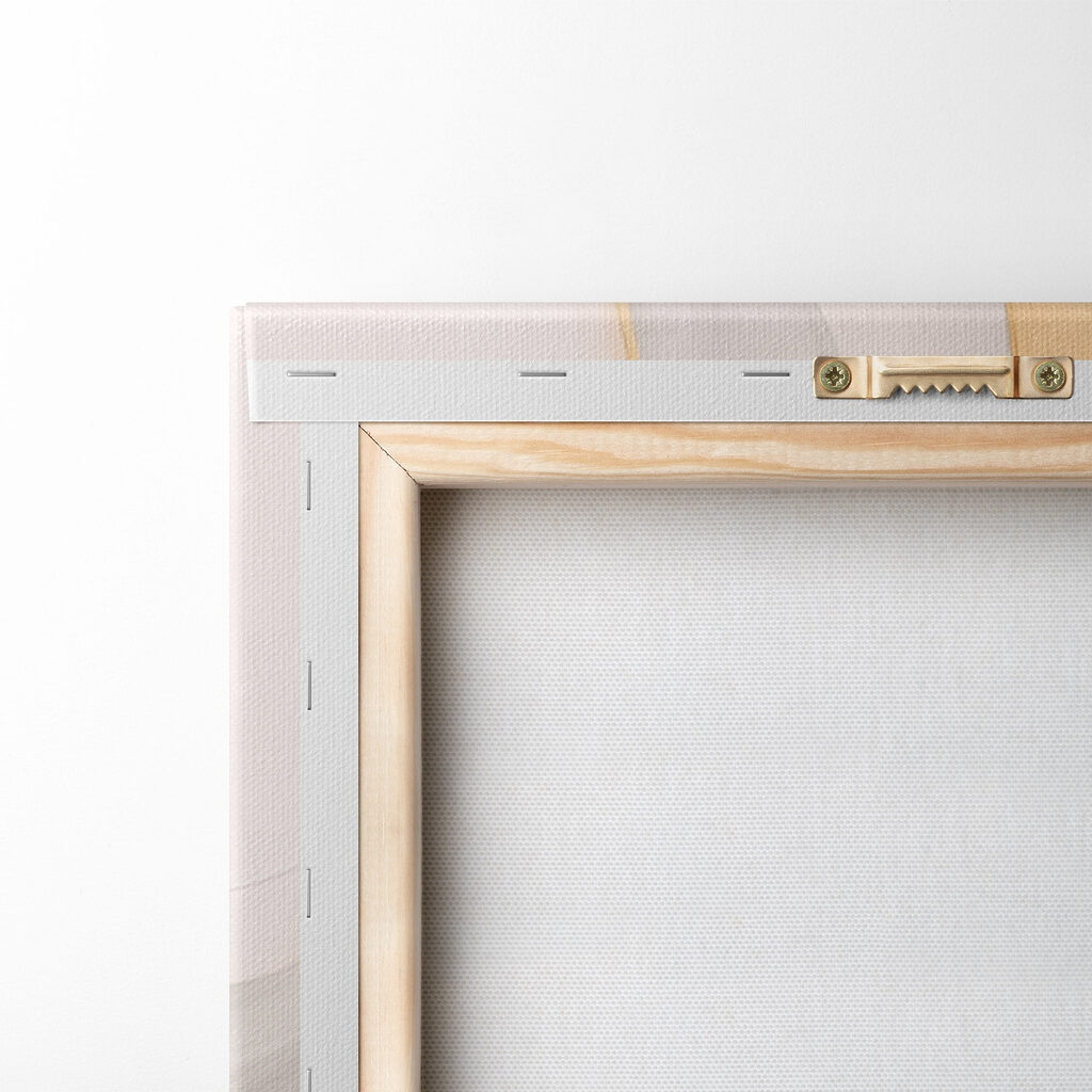 Fluid lines in soft color tones