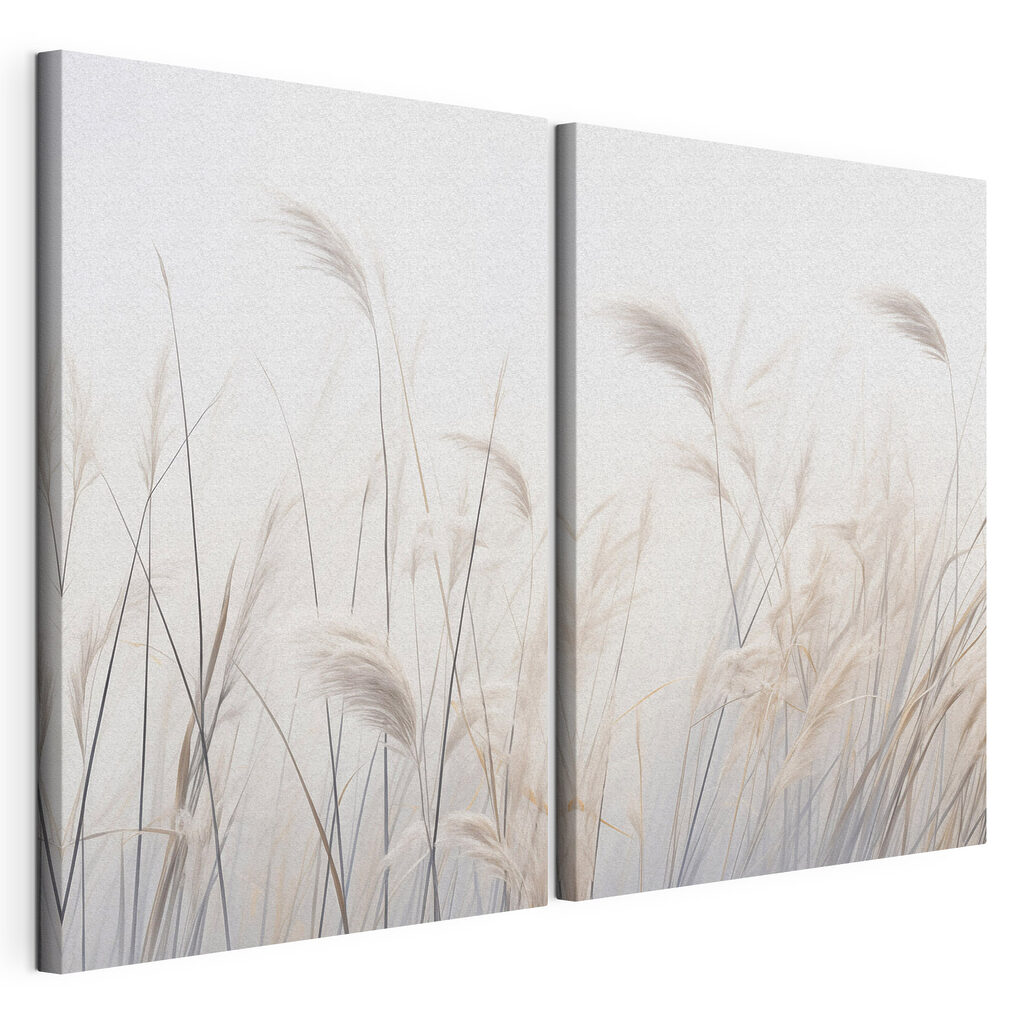 Soft grasses whispering in the breeze