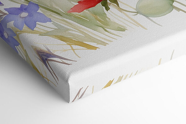 Painting of flowers and plants