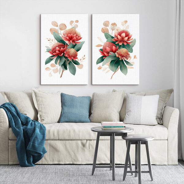 Blooming beauty in soft colors
