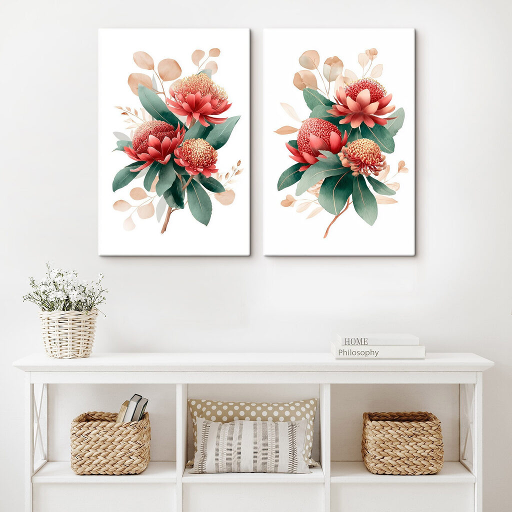 Blooming beauty in soft colors