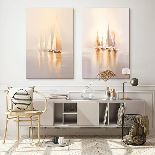 Group of sailboats on water
