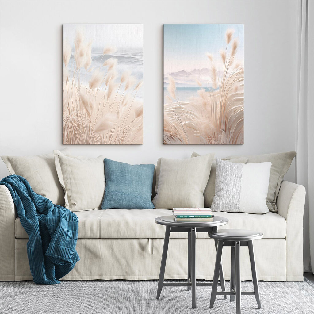 Gentle breeze over tranquil waters