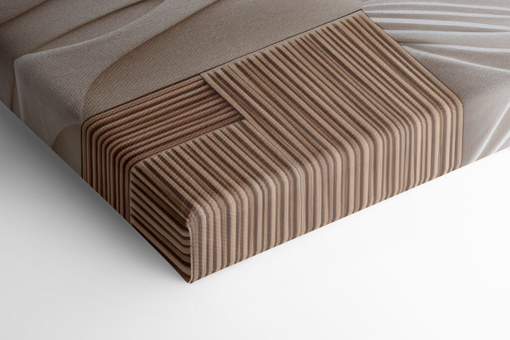 Soft forms create serene expressions