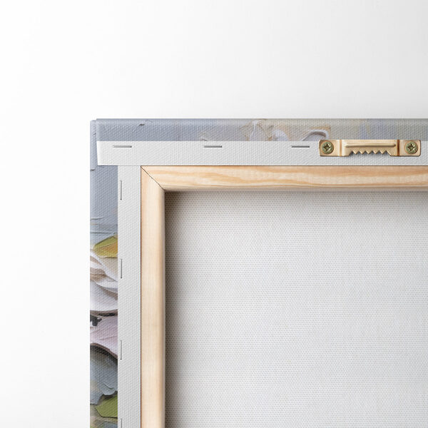 - Elegant blooms in soft pastel hues