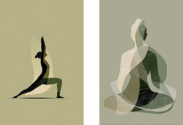 Woman doing yoga