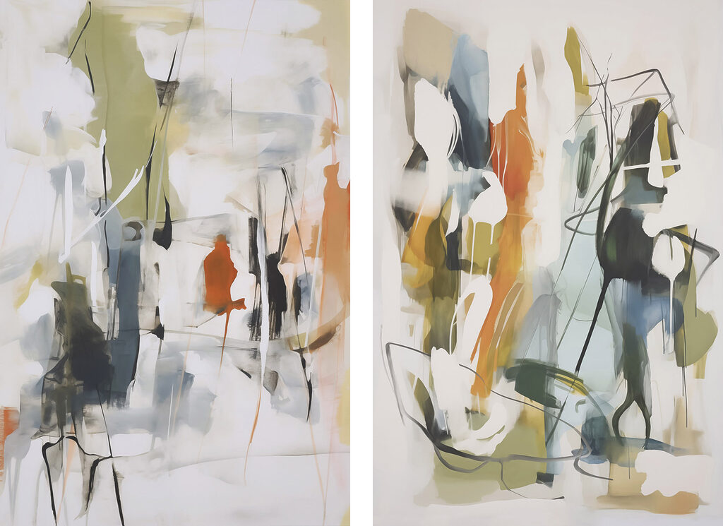 Painting of different colors