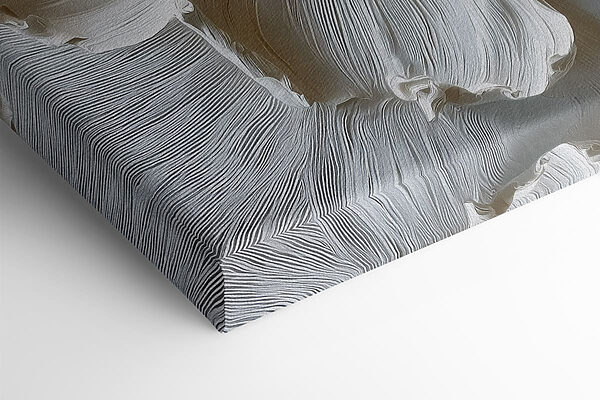 Elegant floral art in soft tones