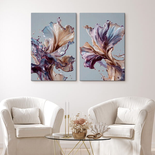 Ethereal movement in fluid forms