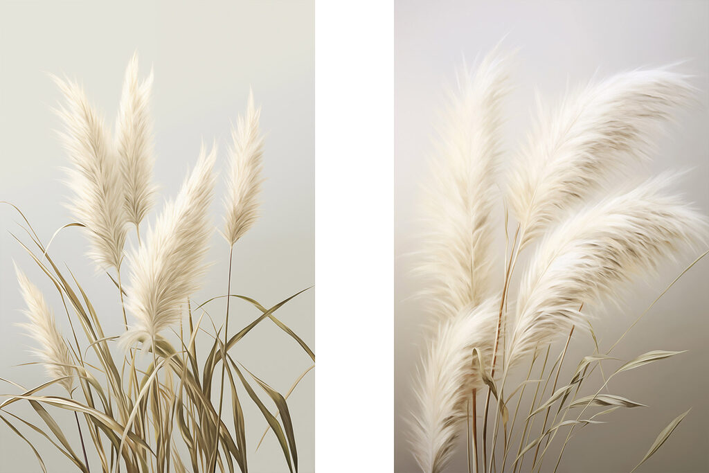 Elegant grasses for serene spaces