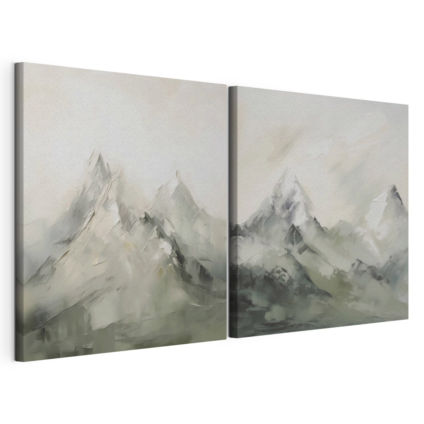 Painting of a mountain