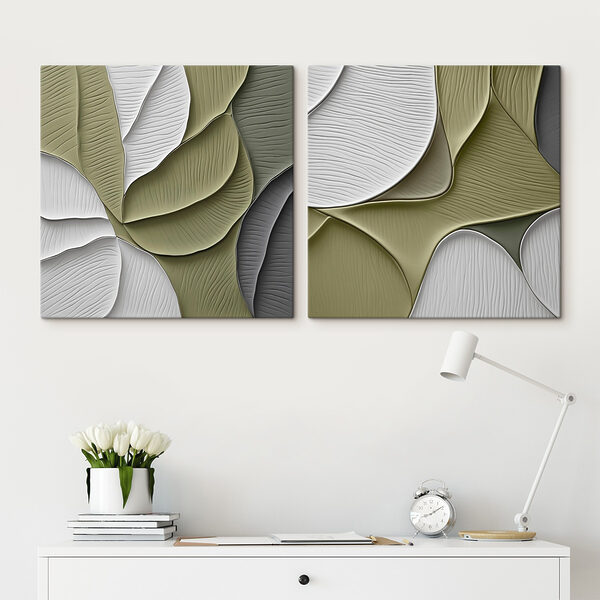 Soft layers in calming earth tones