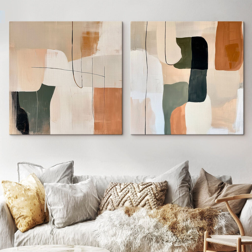 Painting of different colors