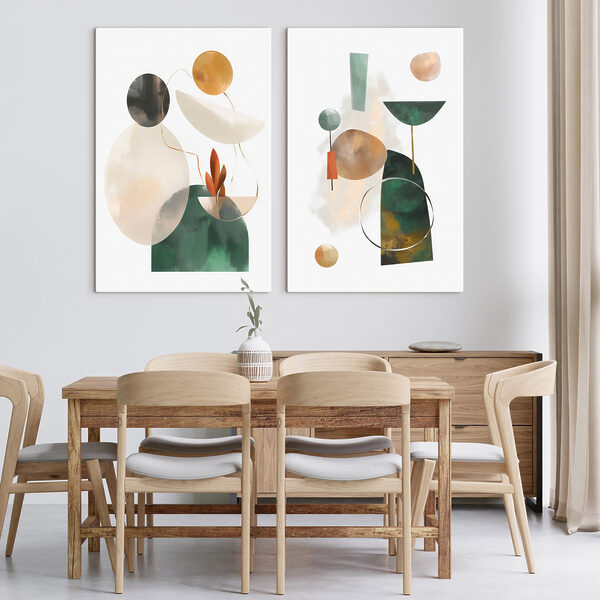 Two images of different shapes