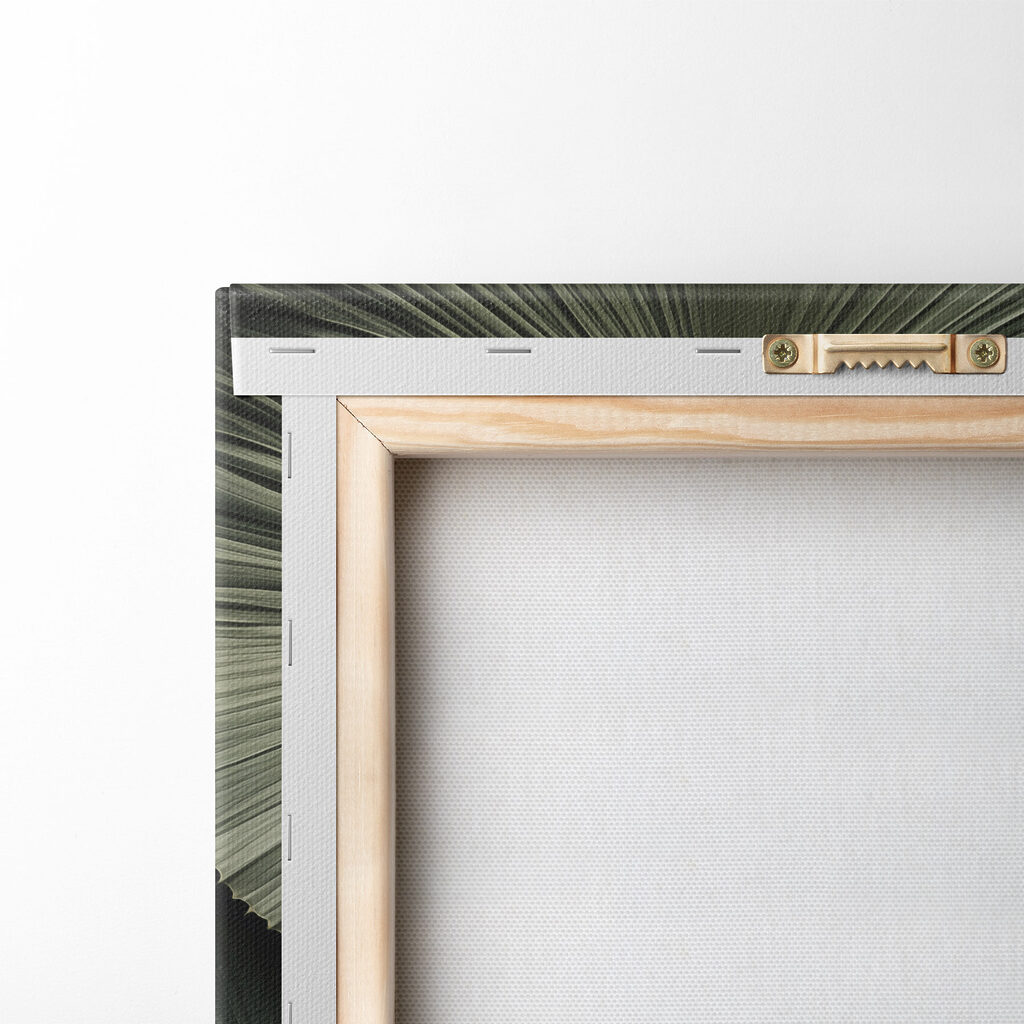 - Intricate fans in soft colors
