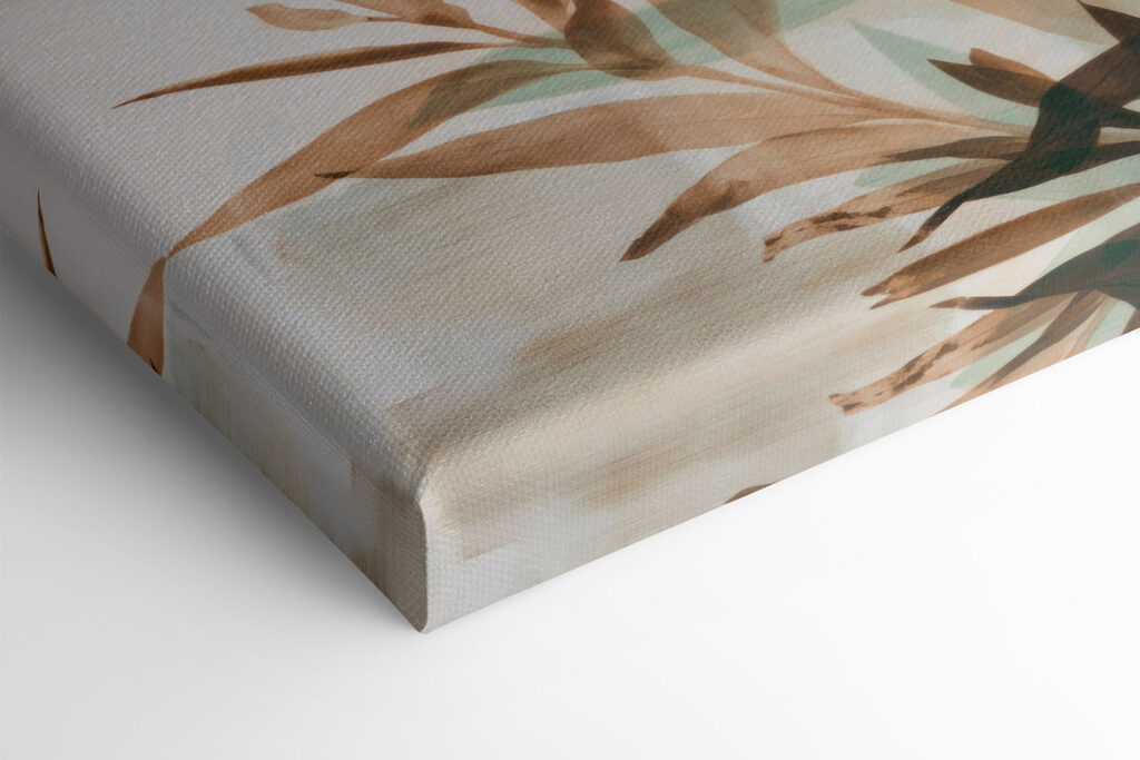 - Elegant foliage in soft hues