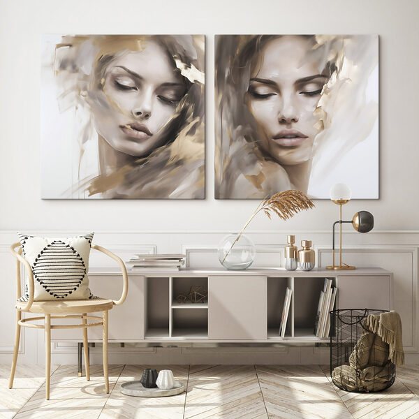 Ethereal beauty in soft hues