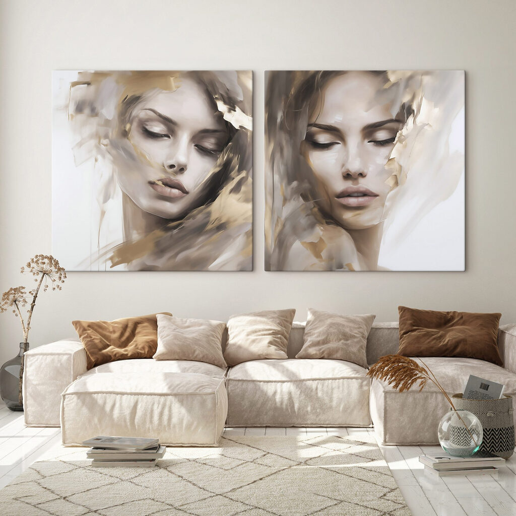 Ethereal beauty in soft hues