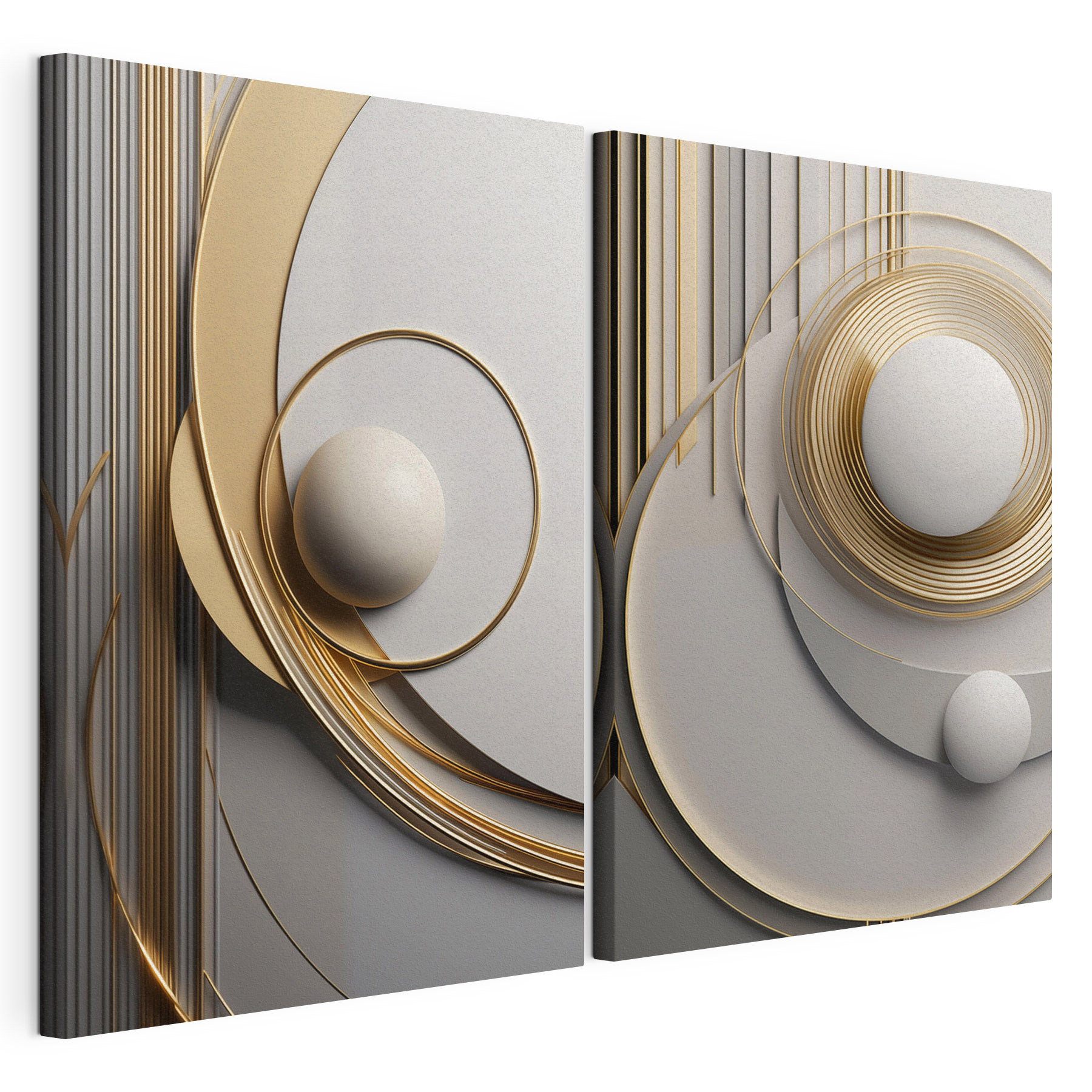 Elegant curves and spheres in harmony