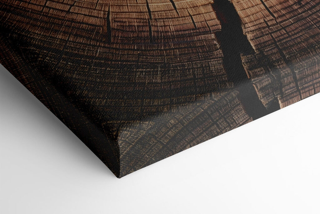 Natural patterns in aged wood