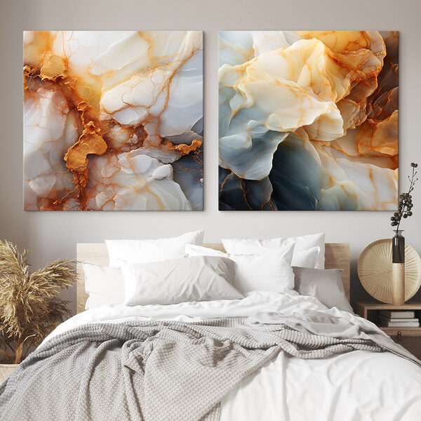 Ethereal flow of soft colors