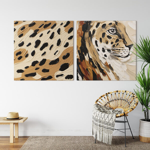 Captivating feline patterns in art
