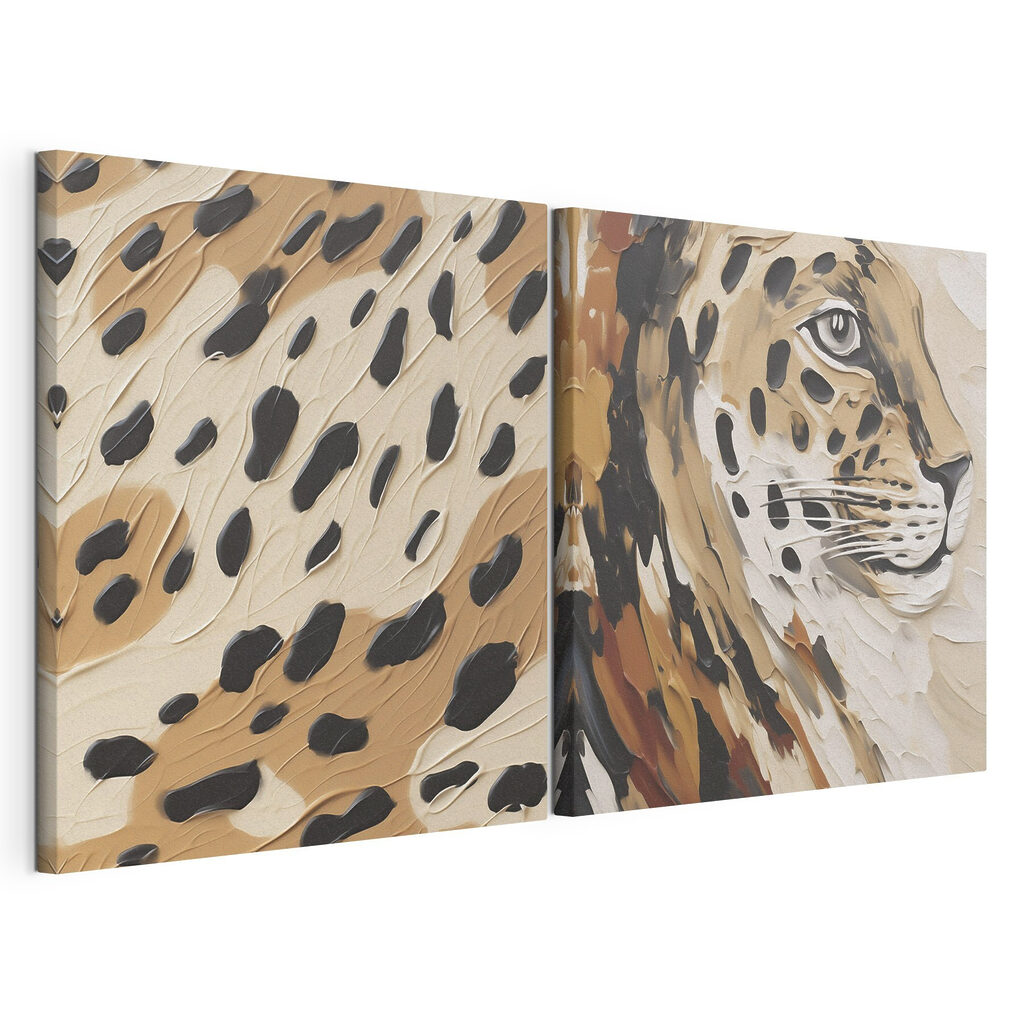 Captivating feline patterns in art