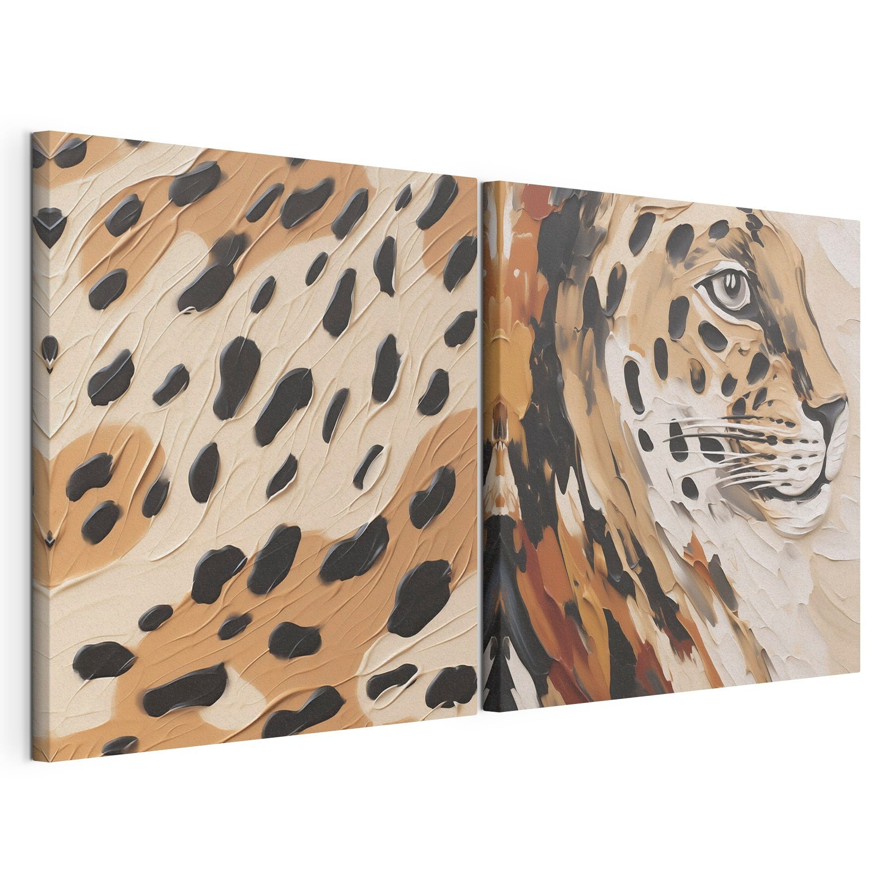 Captivating feline patterns in art