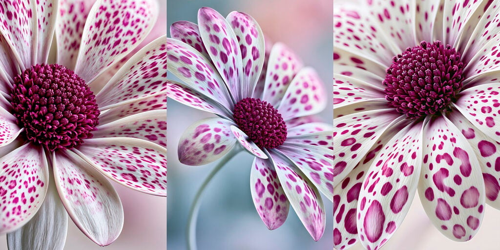 Blooming beauty in vibrant patterns