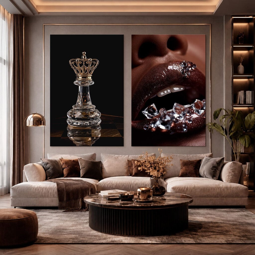 Luscious lips with captivating elements