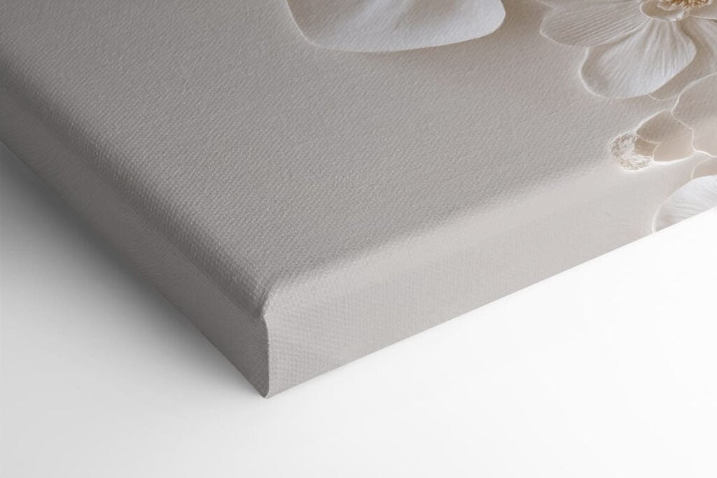 Elegant floral design in soft tones