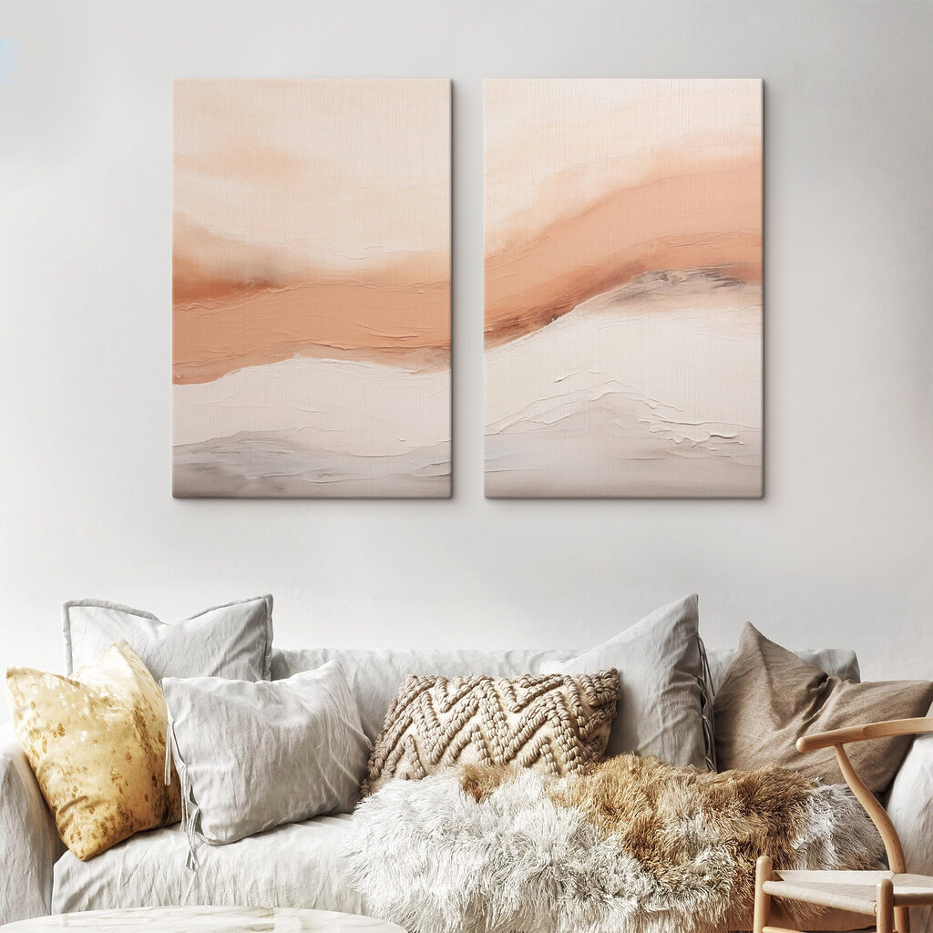 Soft hues blend in serene harmony