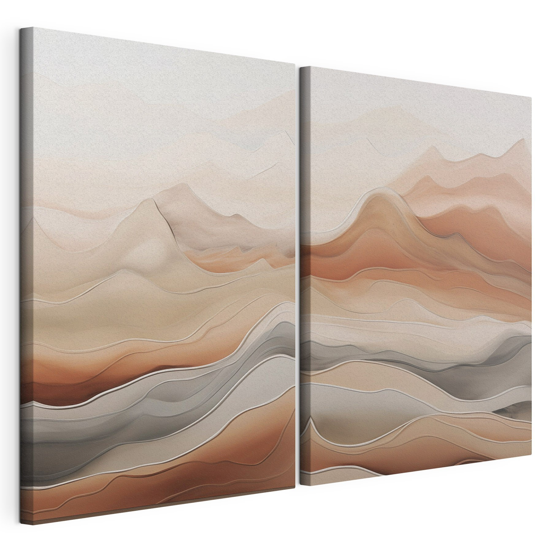Screenshot of a painting of a desert landscape
