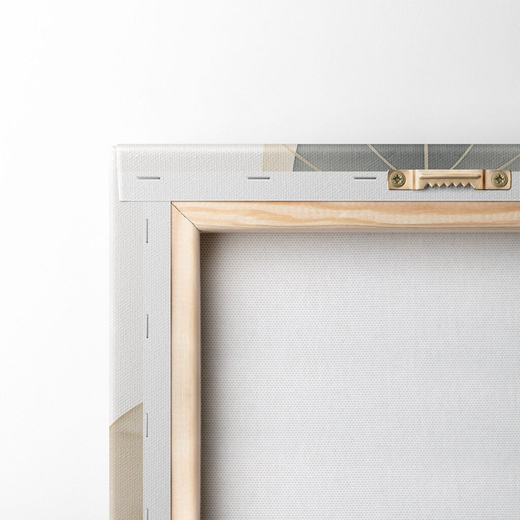 Soft shapes in muted colors