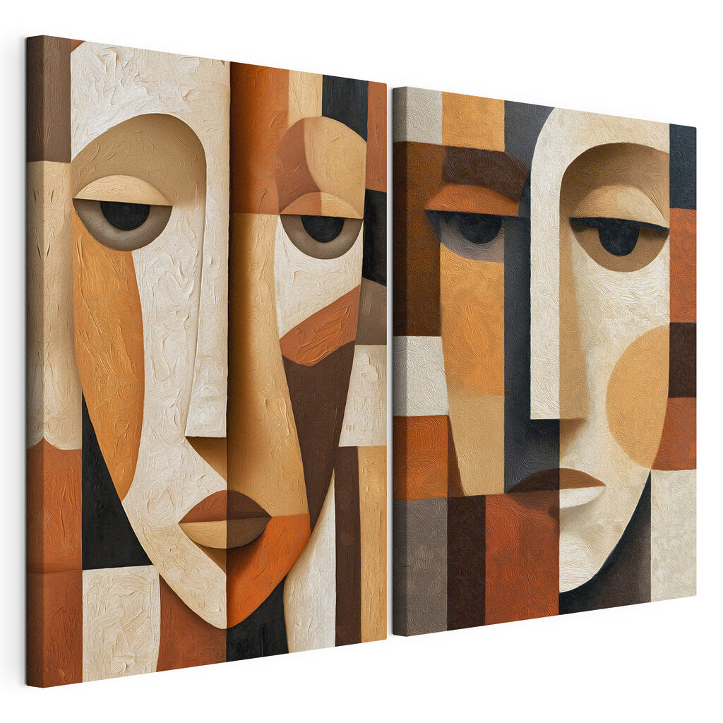 Collage of faces