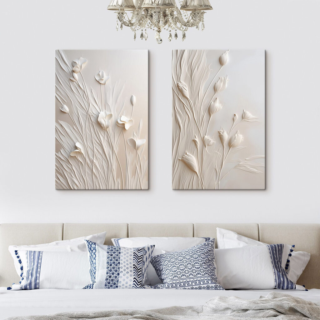 Elegant floral design in soft hues