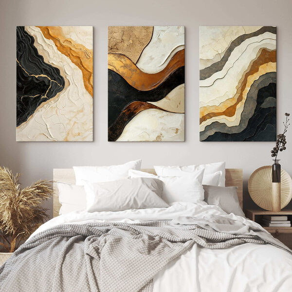 Collage of different textures