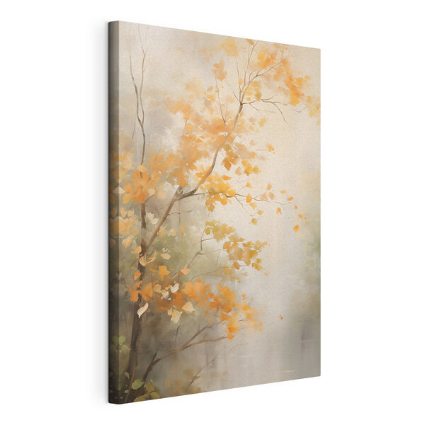 Tree with yellow leaves