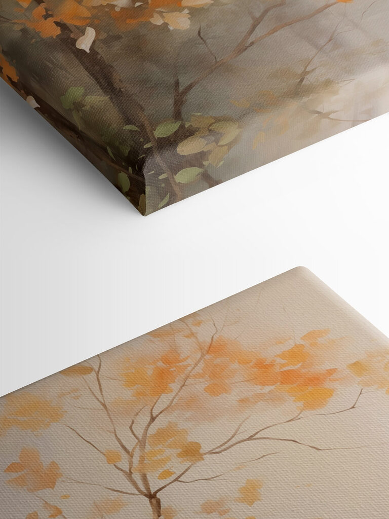 Tree with yellow leaves