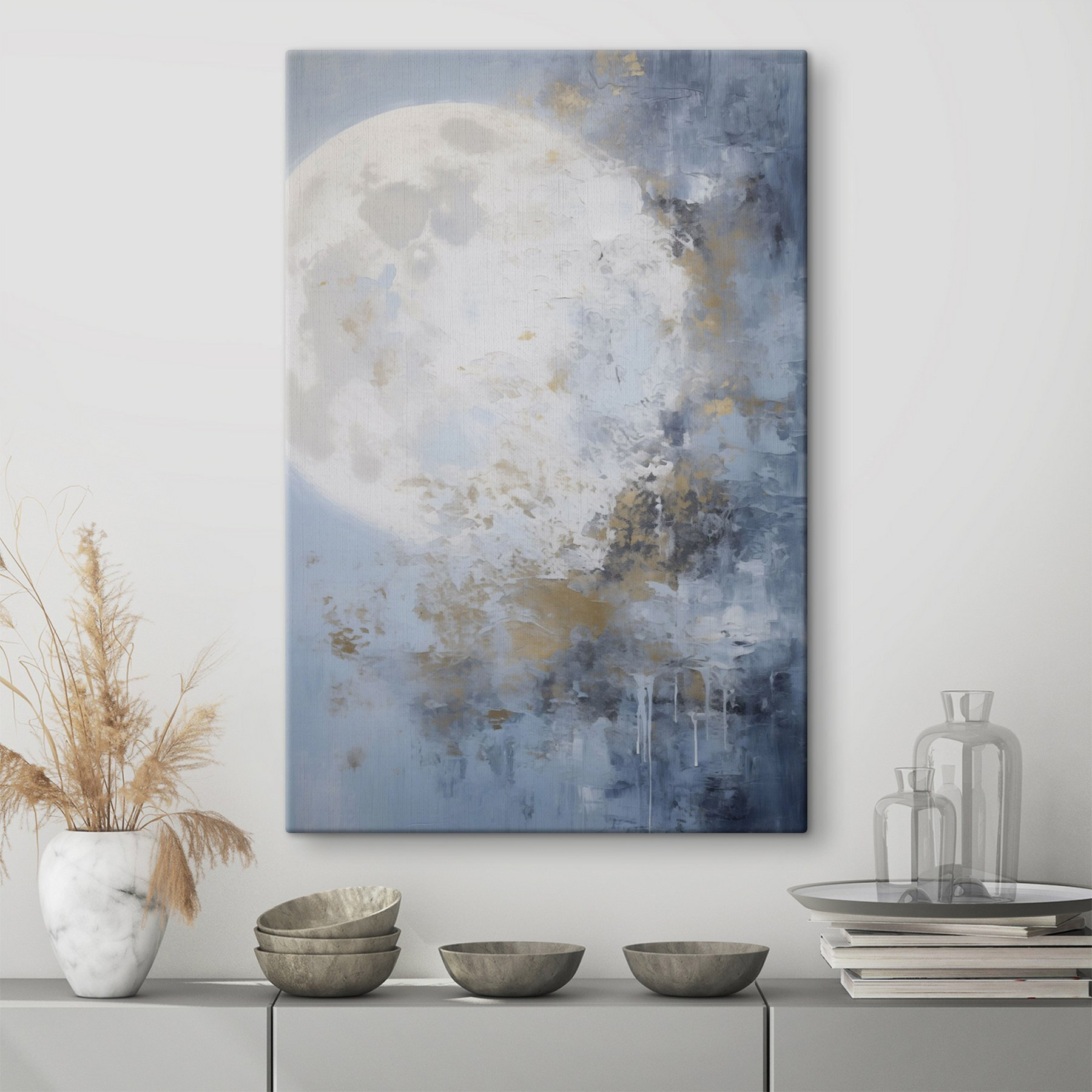 Painting of a moon