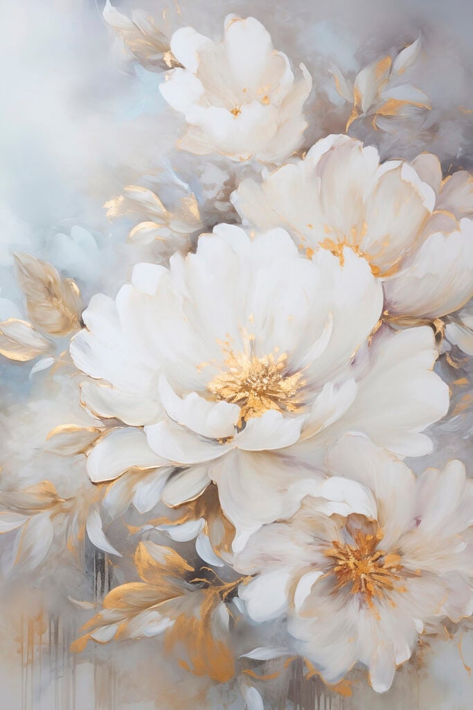 Soft blooms in gentle hues