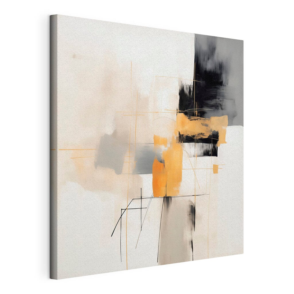 Abstract shapes in muted tones