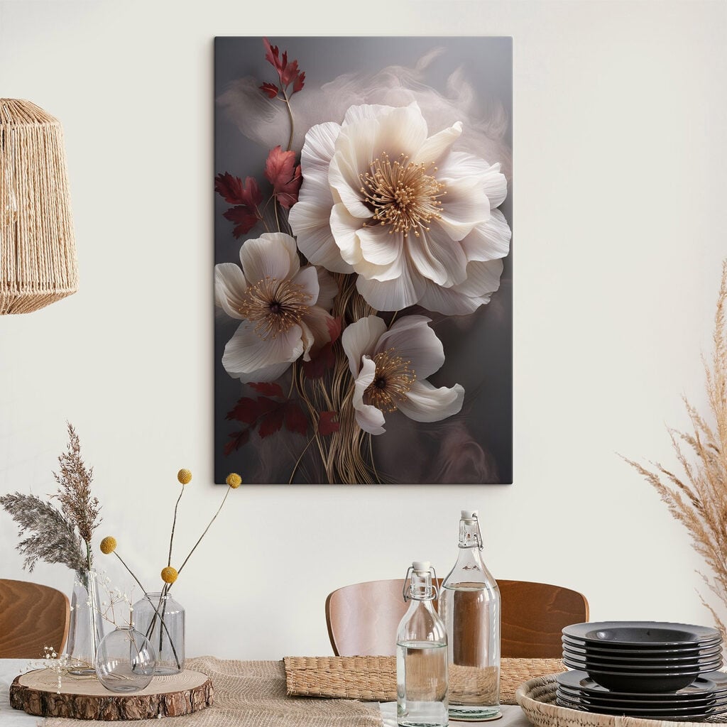 - Elegant florals in soft hues