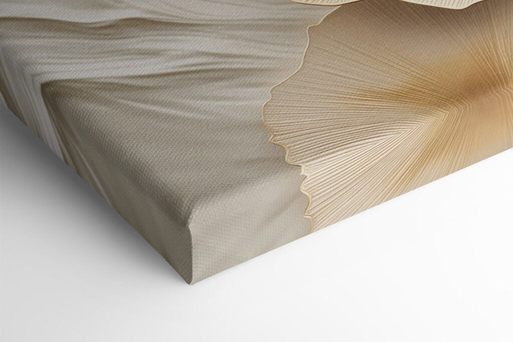 Delicate floral patterns in soft tones