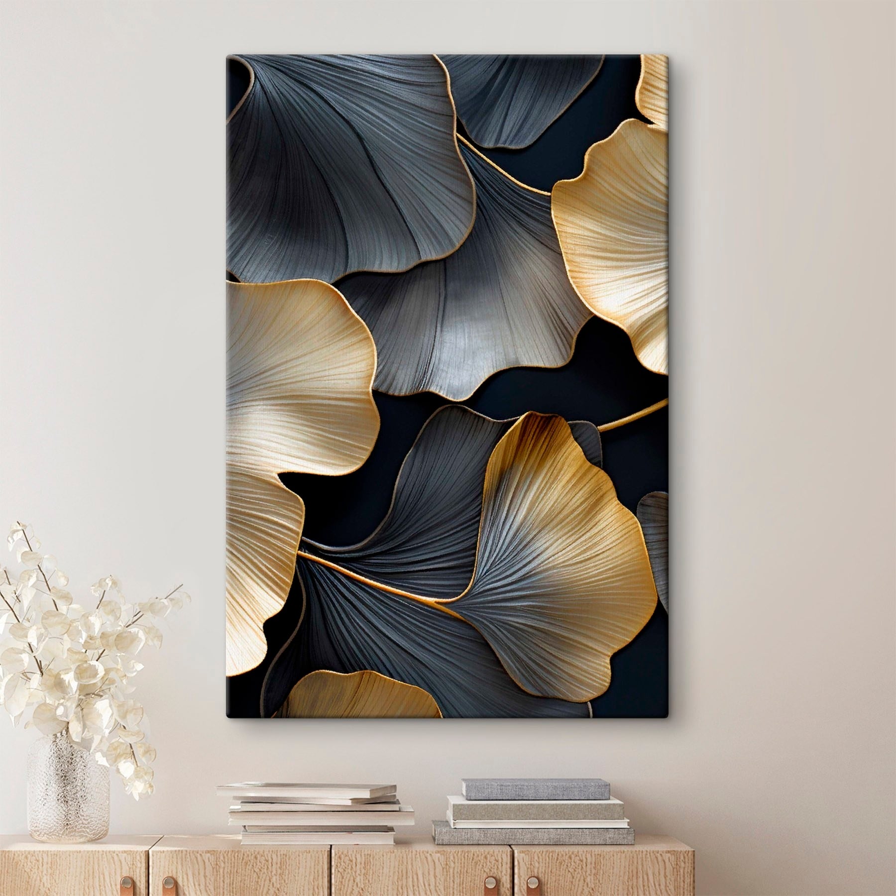 Nature-inspired elegance in muted tones