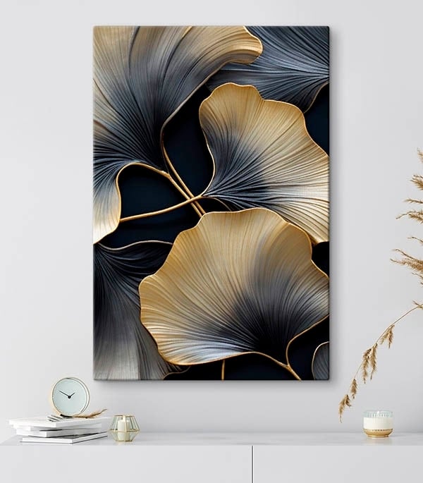 Elegant leaves with subtle details