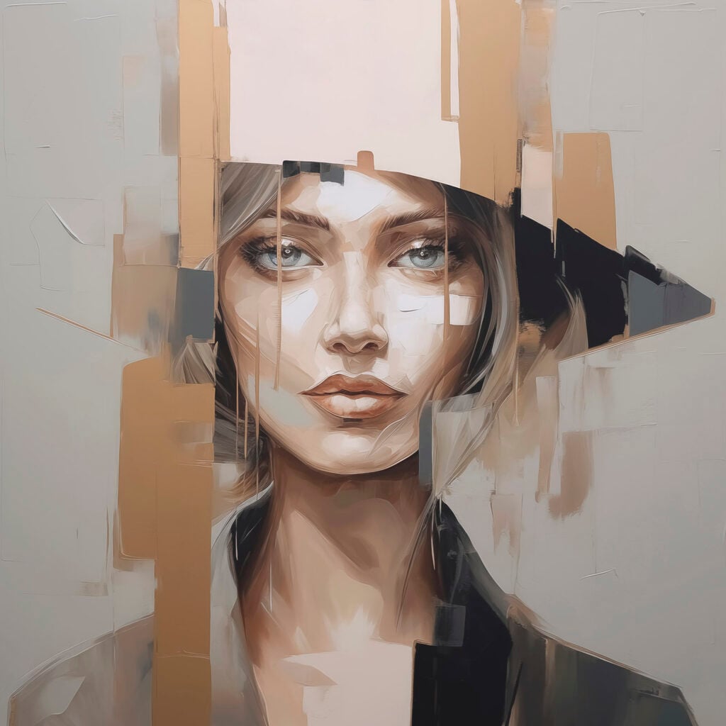 Painting of a woman